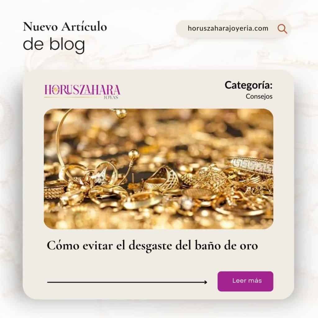 Cómo evitar el desgaste del baño de oro