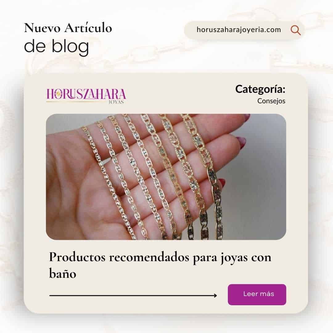 Productos recomendados para joyas con baño